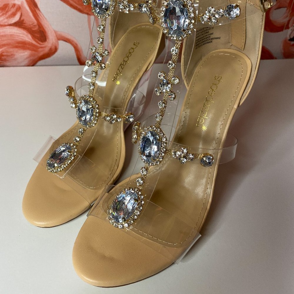 Augustinha Embellished Wedge